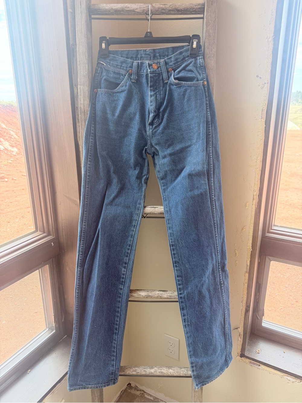 Lot of 5 Vintage Retro Wrangler jeans - Picture 3 of 13